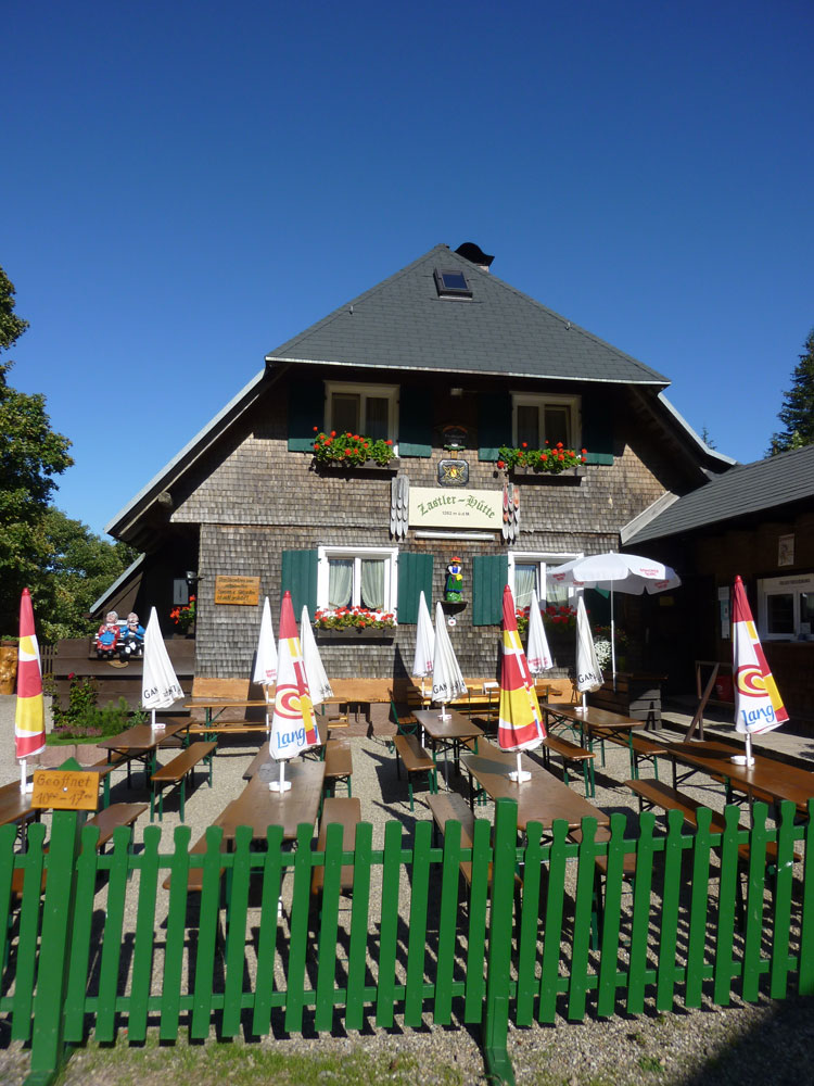 Zastler-Hütte am Feldberg im Schwarzwald