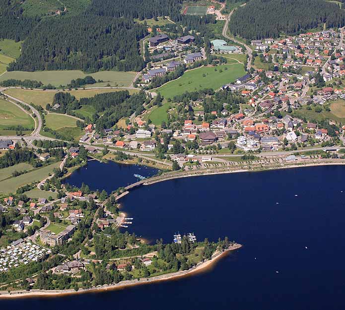 Gemeinde und See Schluchsee