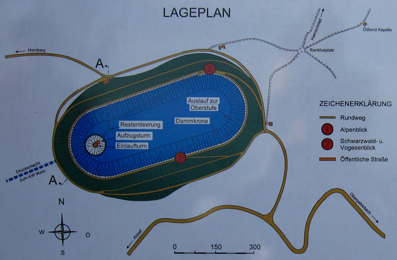 Hornberg Lageplan