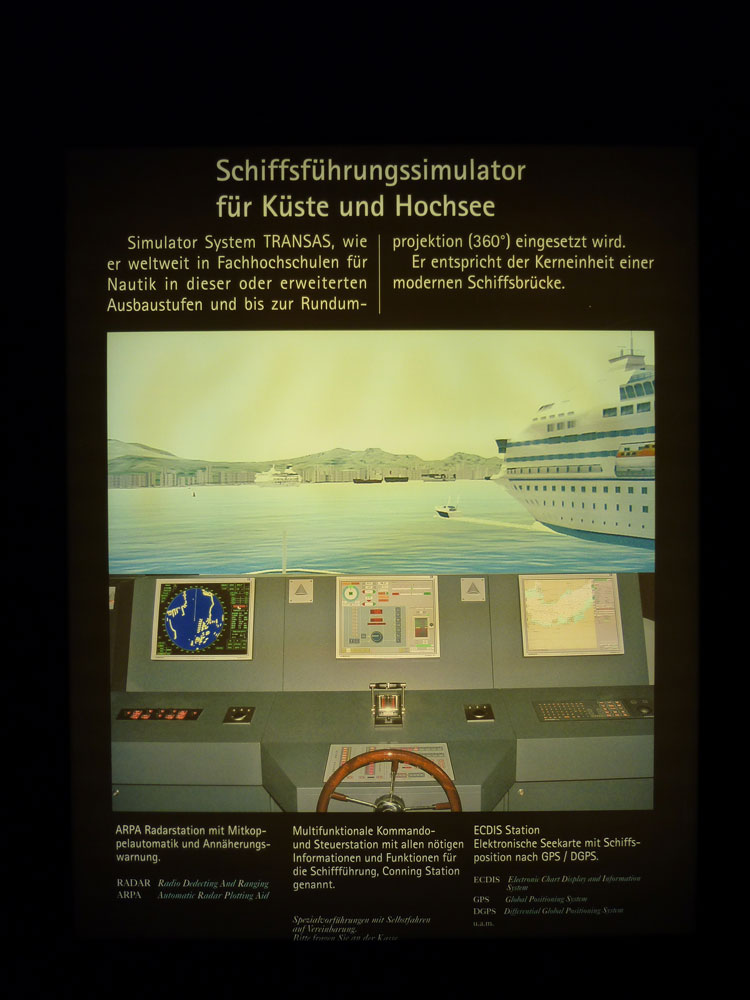 Simulator für die Schifffahrt