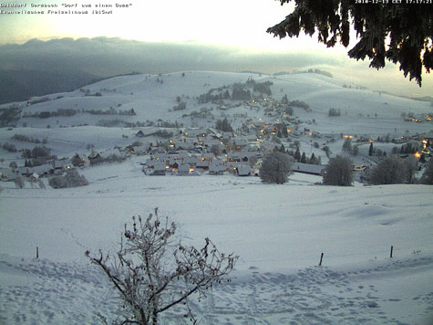 Winter Schwarzwald Webcam Gersbach